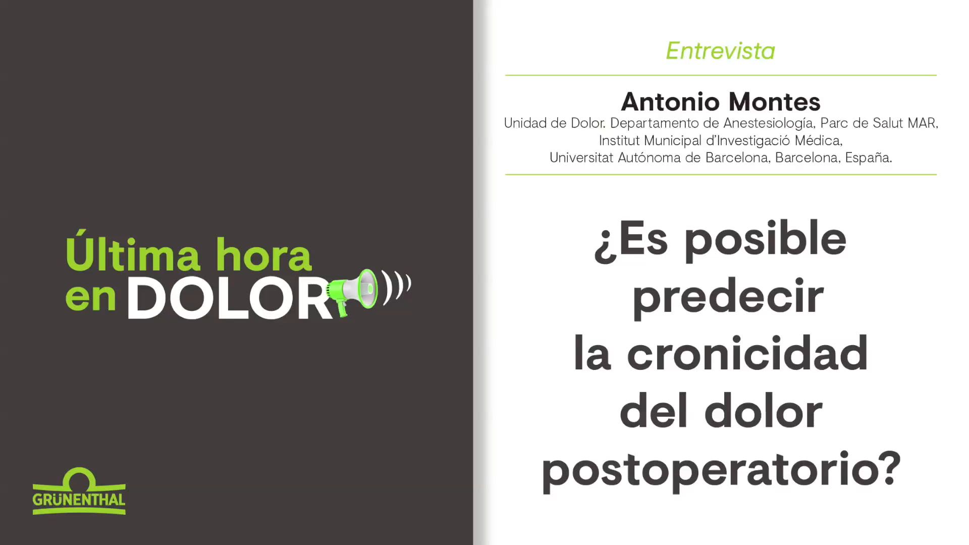 Información y recomendaciones de la SED para pacientes con dolor crónico  ante la pandemia por Covid-19 · Sociedad Española del Dolor